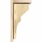 Ekena Millwork Monterey Rough Sawn Corbel w/Backplate, Douglas Fir, 8"W x 8"D x 16"H COR08X08X16MON01RDF - alternate 4